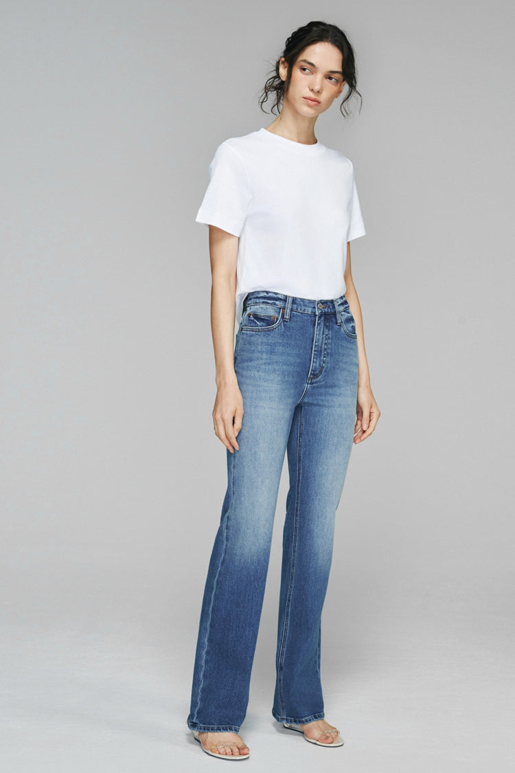 Barbara High Rise Bootcut Jeans HJ004